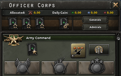 Officer Corps any ideology preview