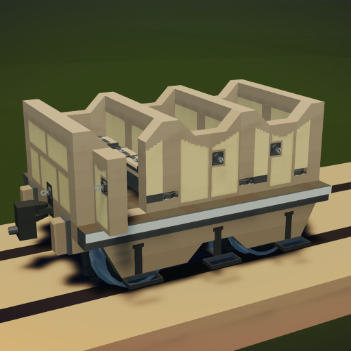 3rd Class Open-Topped Carriage
