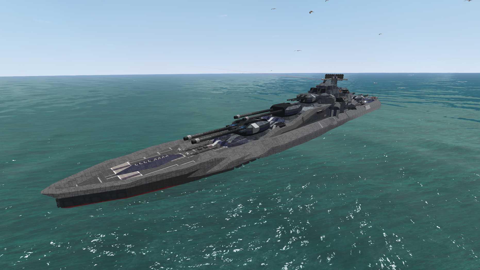 Battleship Alcyone mk2 prototype