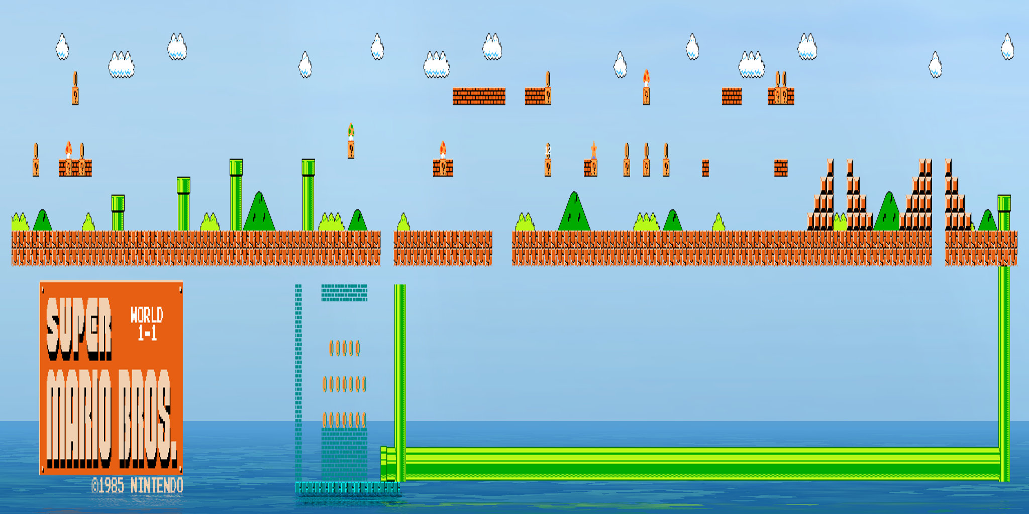 Super Mario Bros Stage 1-1