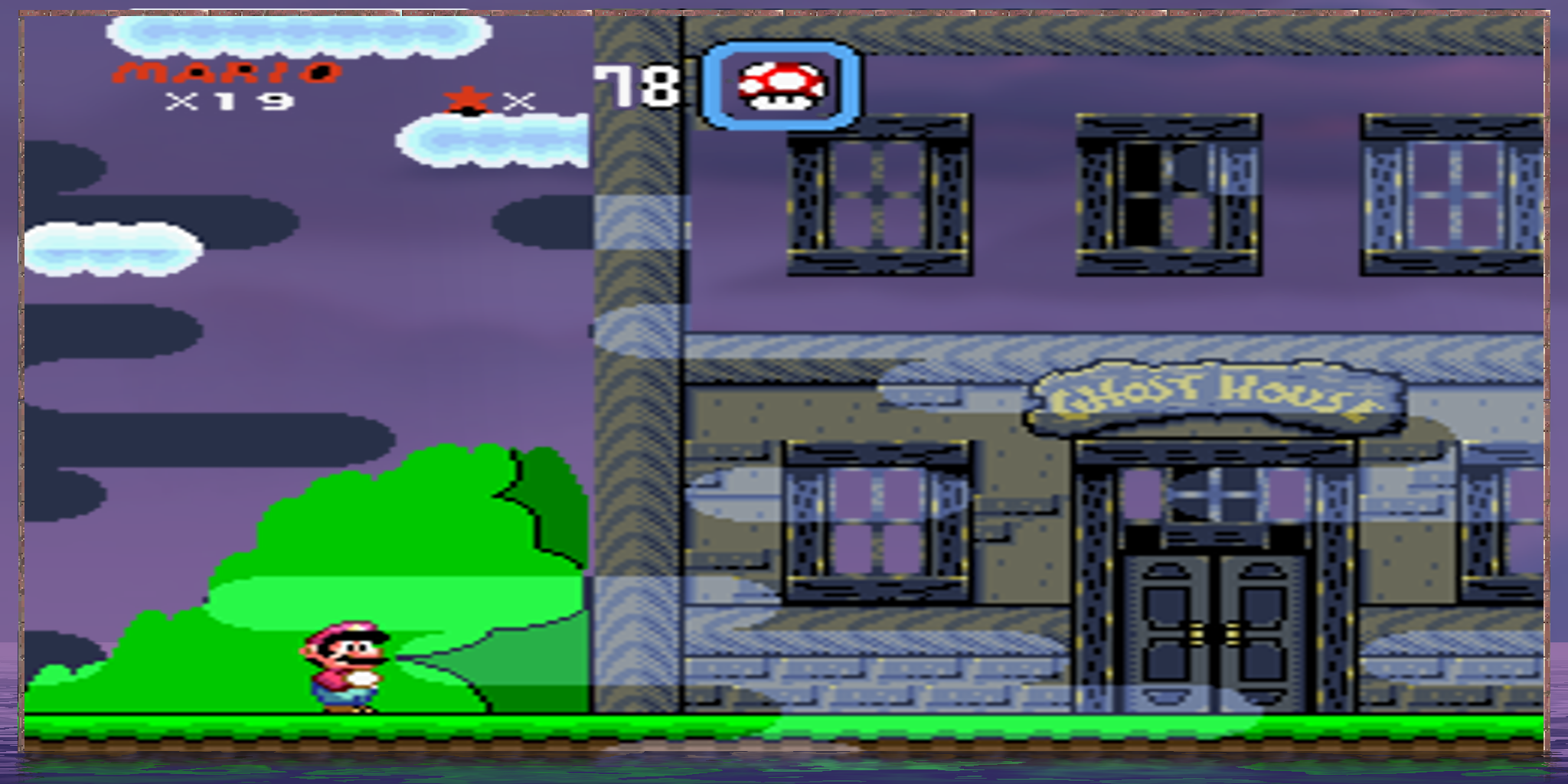 Super Mario World Ghost Castle