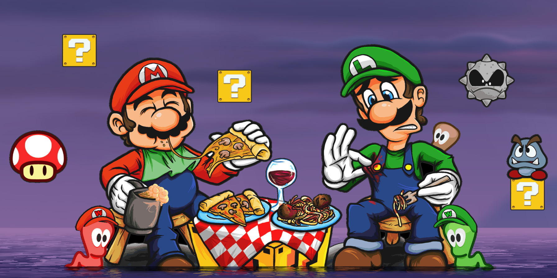 Map Mario And Luigi