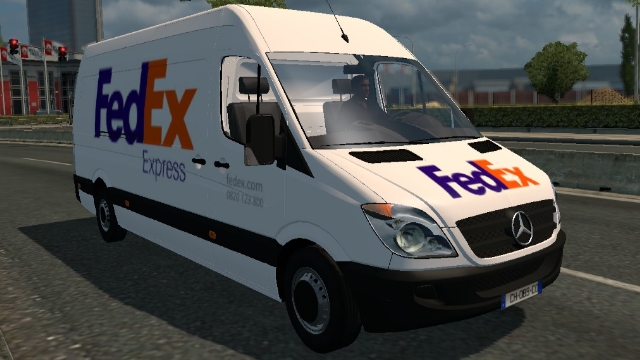 Sprinter 311 CDI FedEx skin