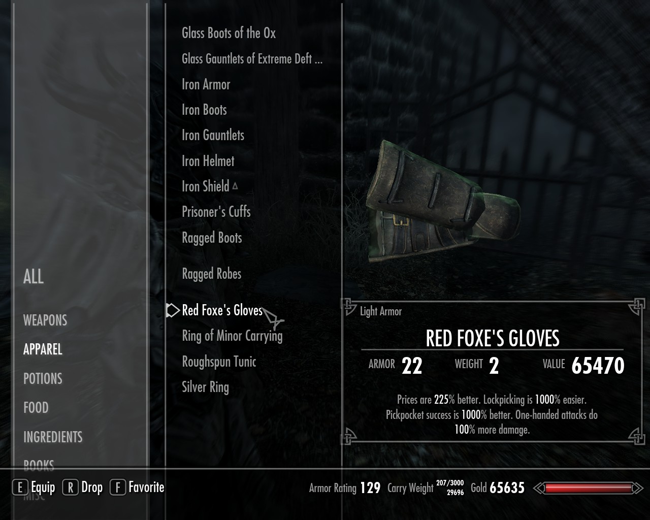 Grey Foxe's Gloves preview