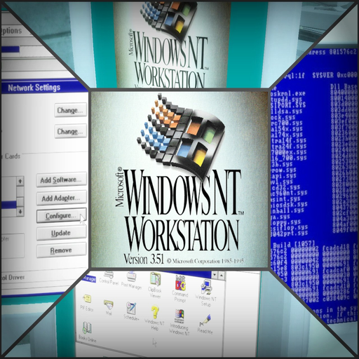 Windows NT 3.51 Monitor Screens