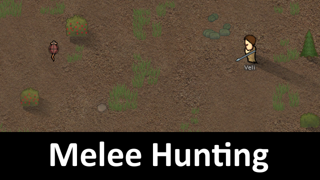 Melee Hunting [A15] mod preview for RimWorld