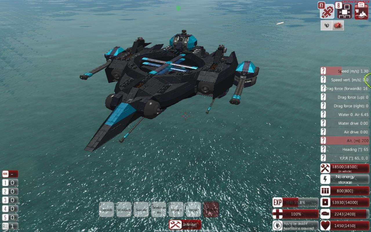 Cyclone Gunship Strafing Varient