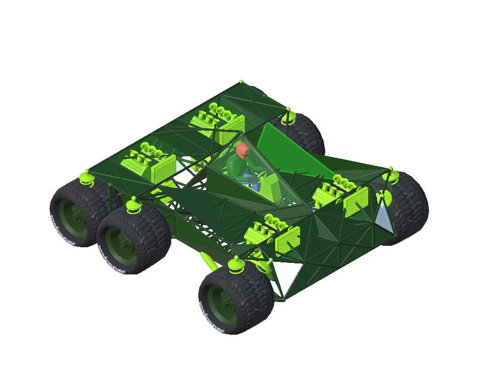 6X6 8 MOTORES
