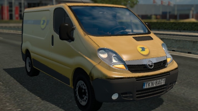 Opel Vivaro La Poste skin