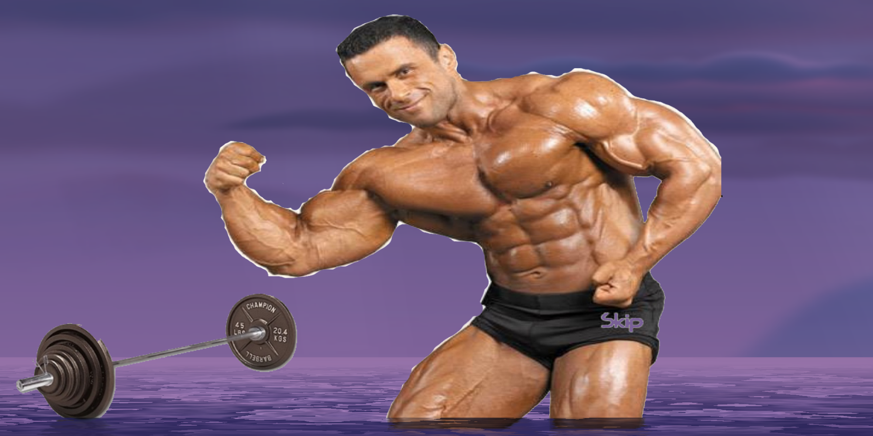 Wormy strong man