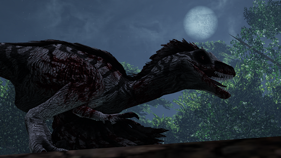 Fallen Angel Feathered Novaraptor