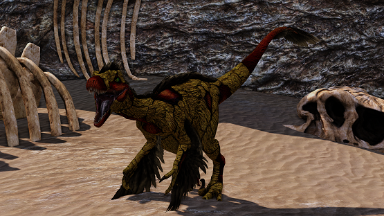 Second Raptor of the Apocalypse; Famine