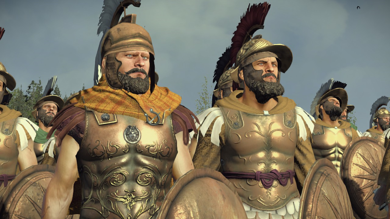 Captain Alexos, and his Mollosian Kingsmen
