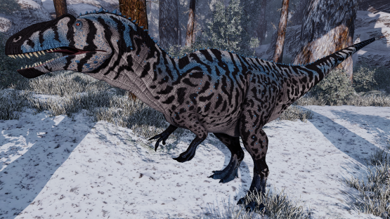 Frostbitten Acrocanthosaurus [Winter 2016]