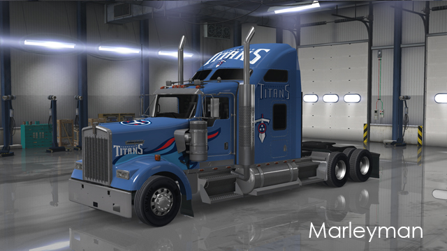 Kenworth W900 Tennessee Titans