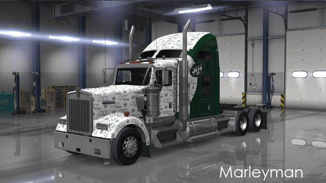 Kenworth W900 New York Jets