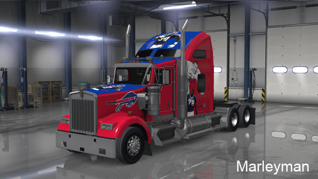 Kenworth W900 Buffalo Bills