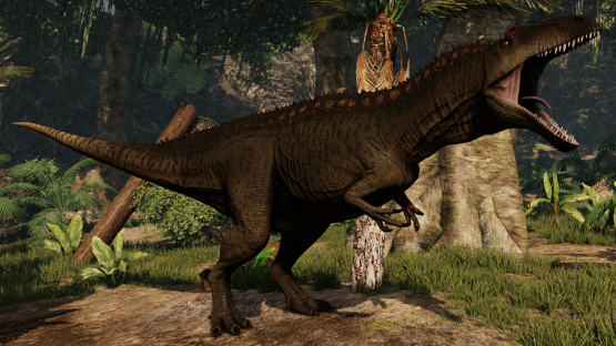 Forest floor Acrocanthosaurus