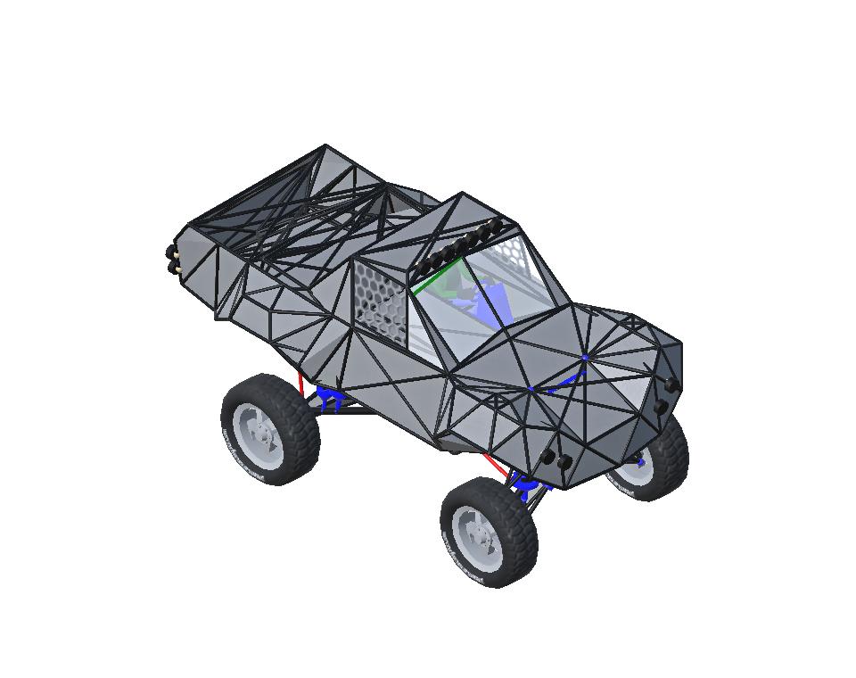 v16 trophy truck