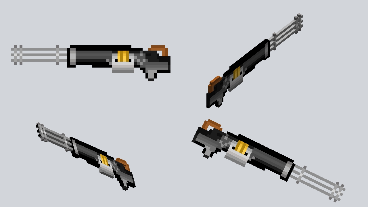 pixel minigun