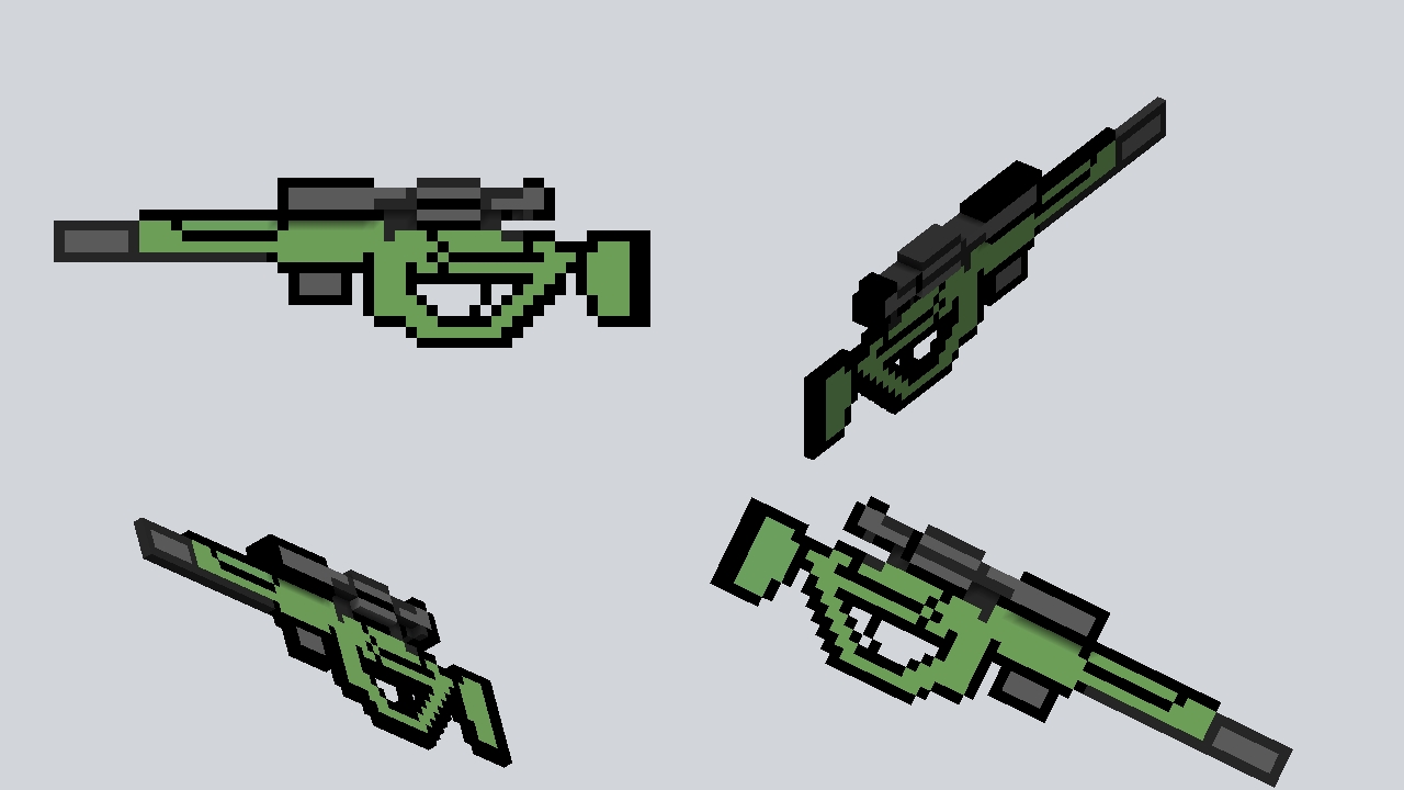 pixel sniper rifle
