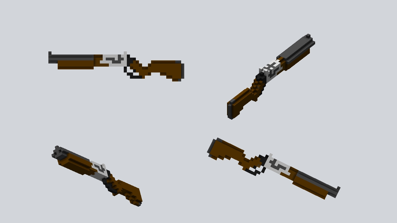 Double-Barrel Shotgun