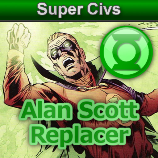 Super Civs - Green Lantern (Alan Scott Replacer)