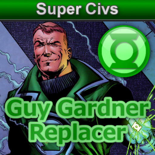 Super Civs - Green Lantern (Guy Gardner Replacer)