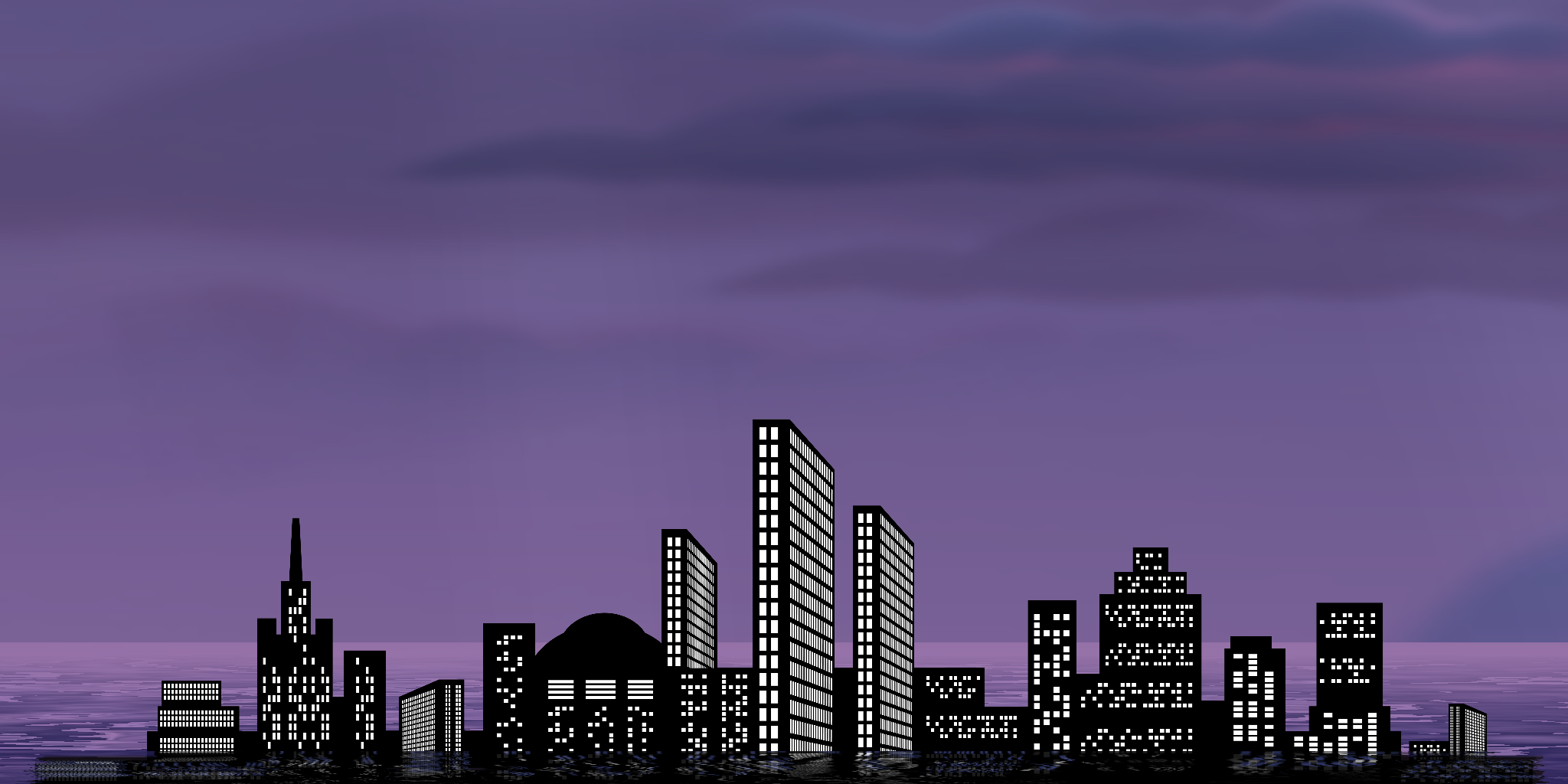 Flooded Town