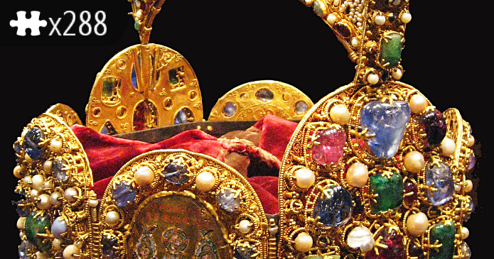 Reichskrone or Imperial Crown for the Emperors of the Holy Roman Empire
