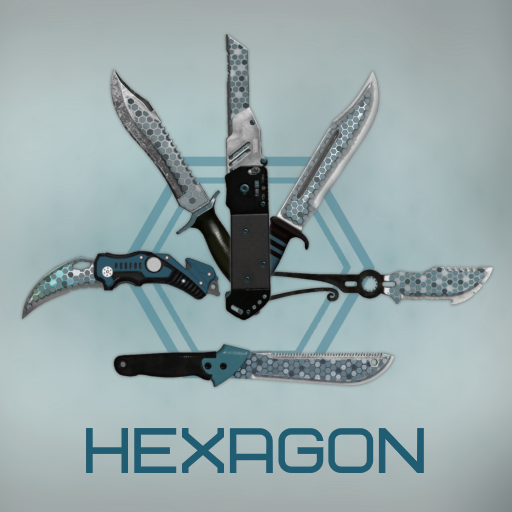 Hexagon Knife Set