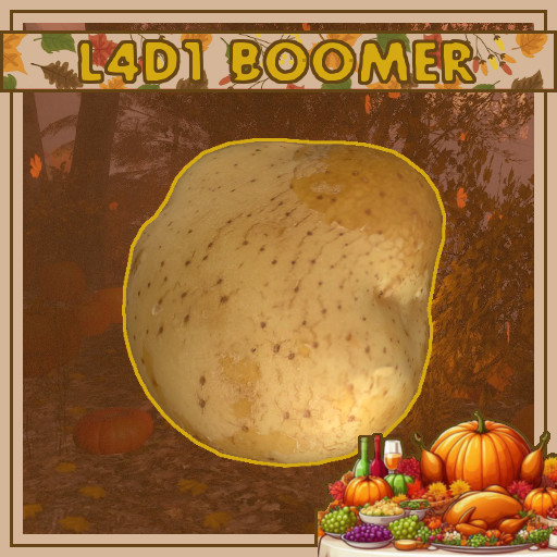 Thanksgiving - Potato L4D1 Boomer
