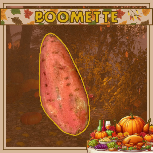 Thanksgiving - Sweet Potato Boomette
