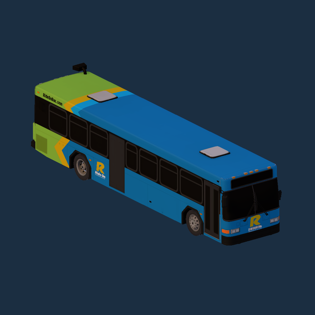 [Low Floor] Ride-On Montgomery County Transit