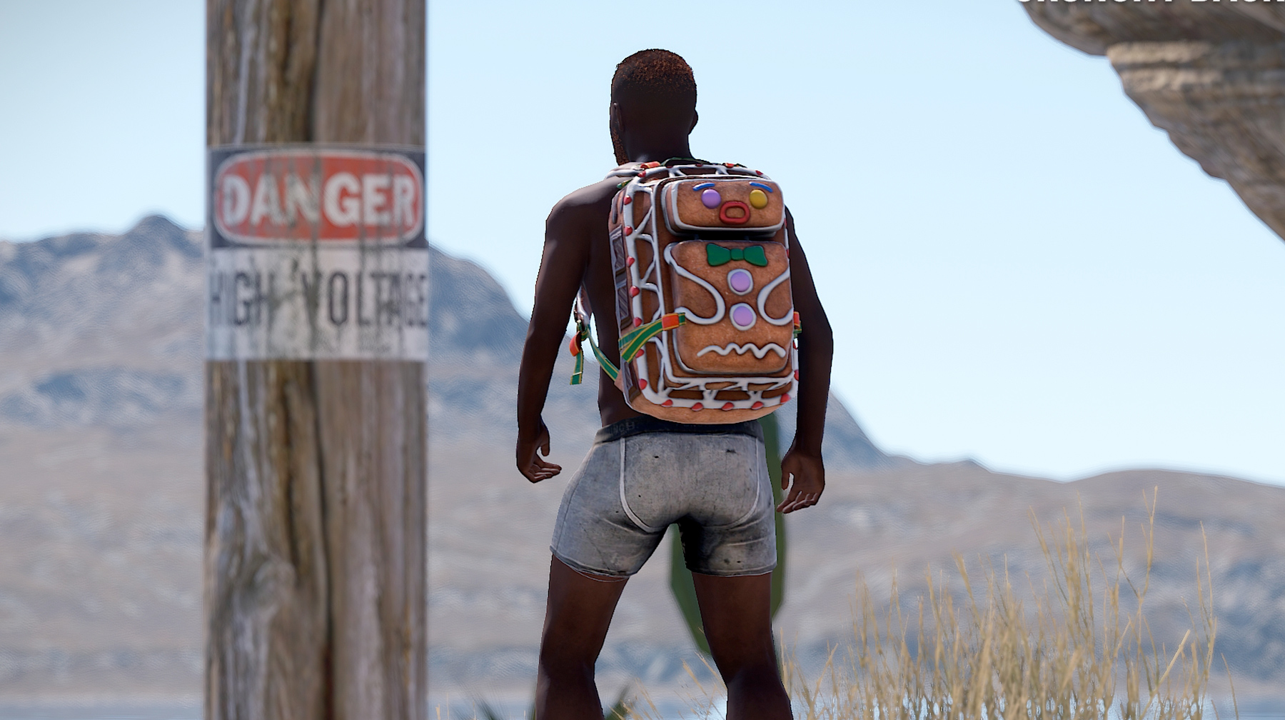 Gingerbread Backpack