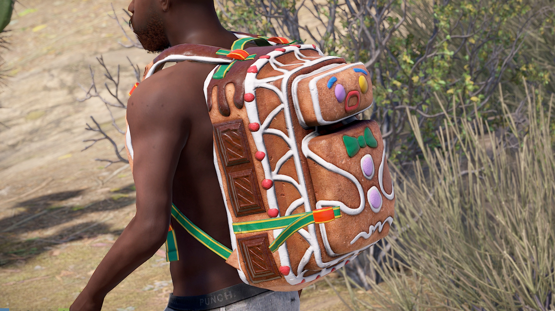 Gingerbread Backpack