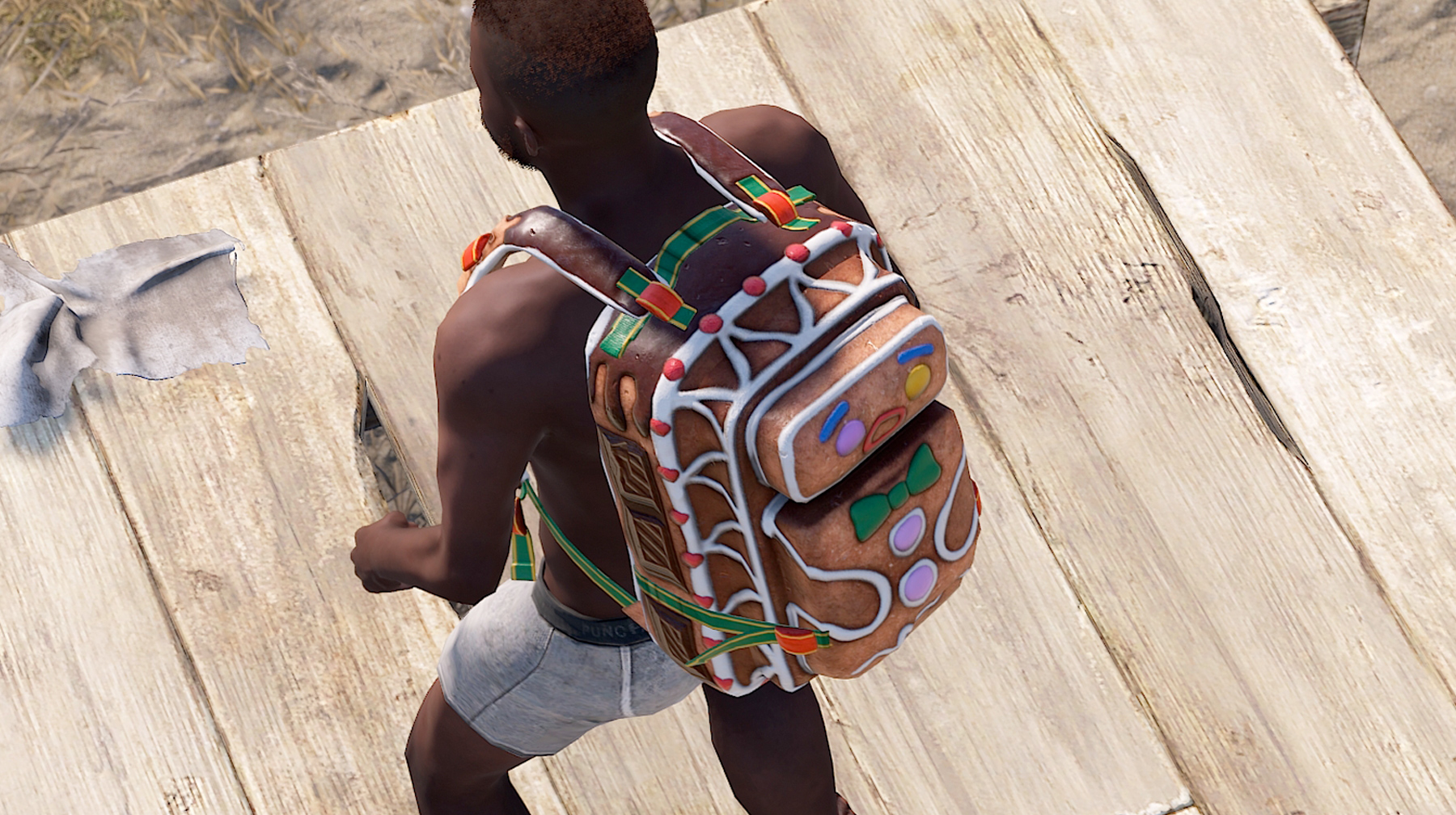 Gingerbread Backpack