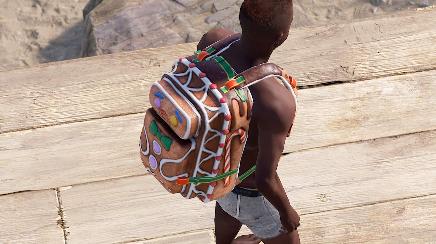 Gingerbread Backpack