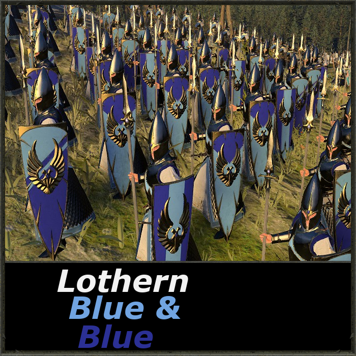 Lothern Blue & Blue