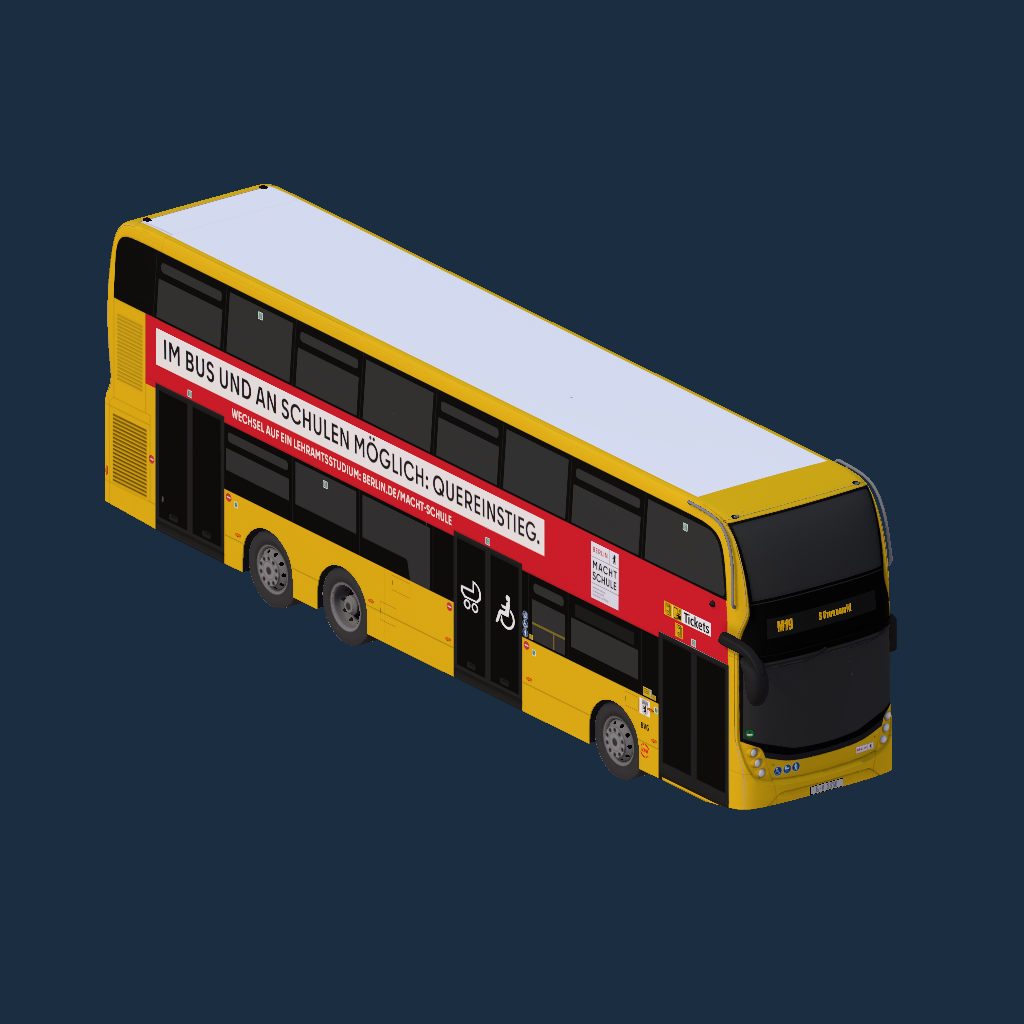 ADL Enviro 500 - BVG - Berlin macht Schule