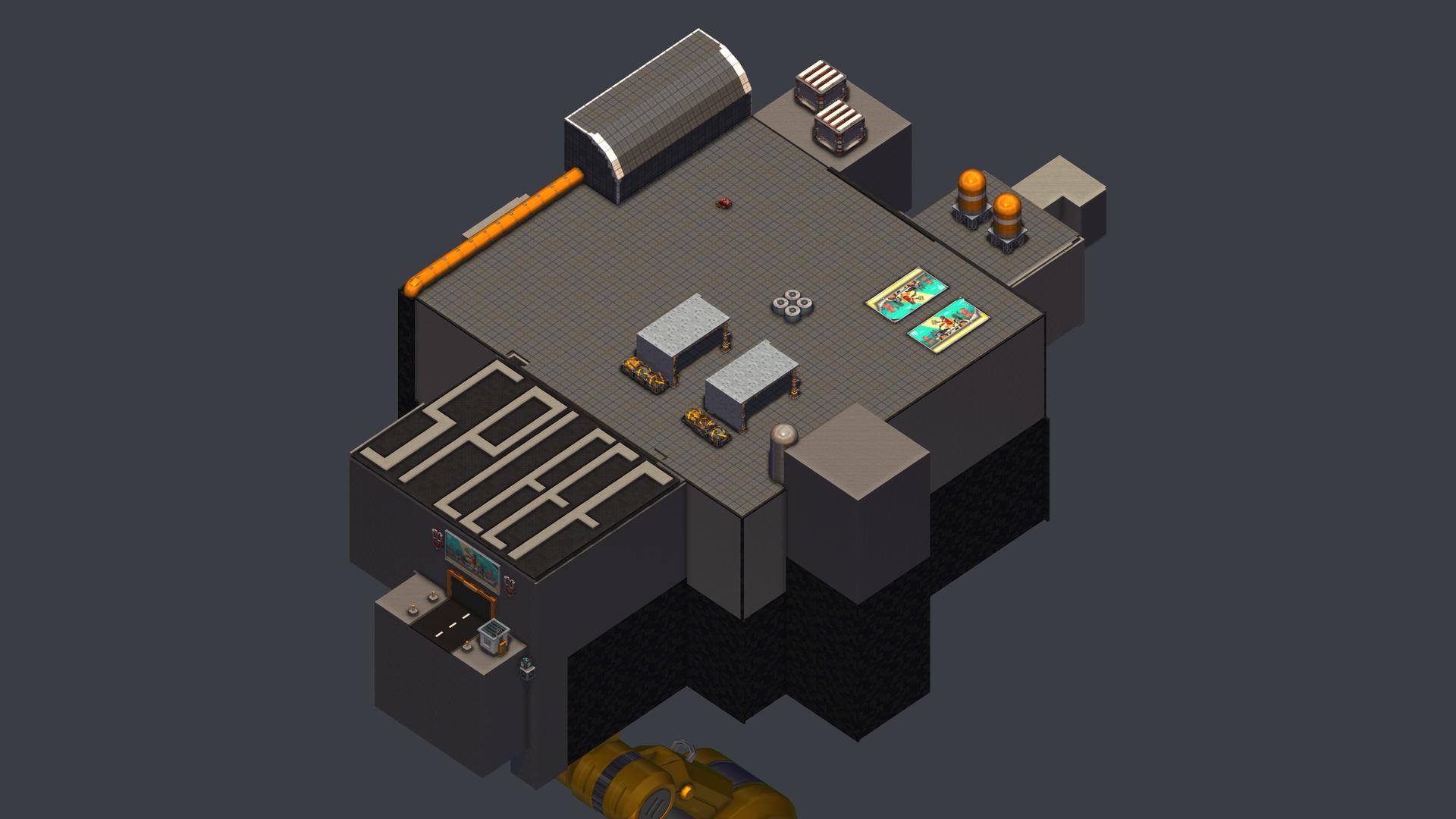 WAREHOUSE SPLEEF MAP