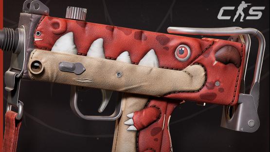MAC-10 | Dinosaur (Red)