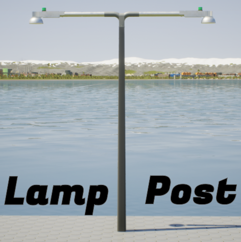 street lamp (double)