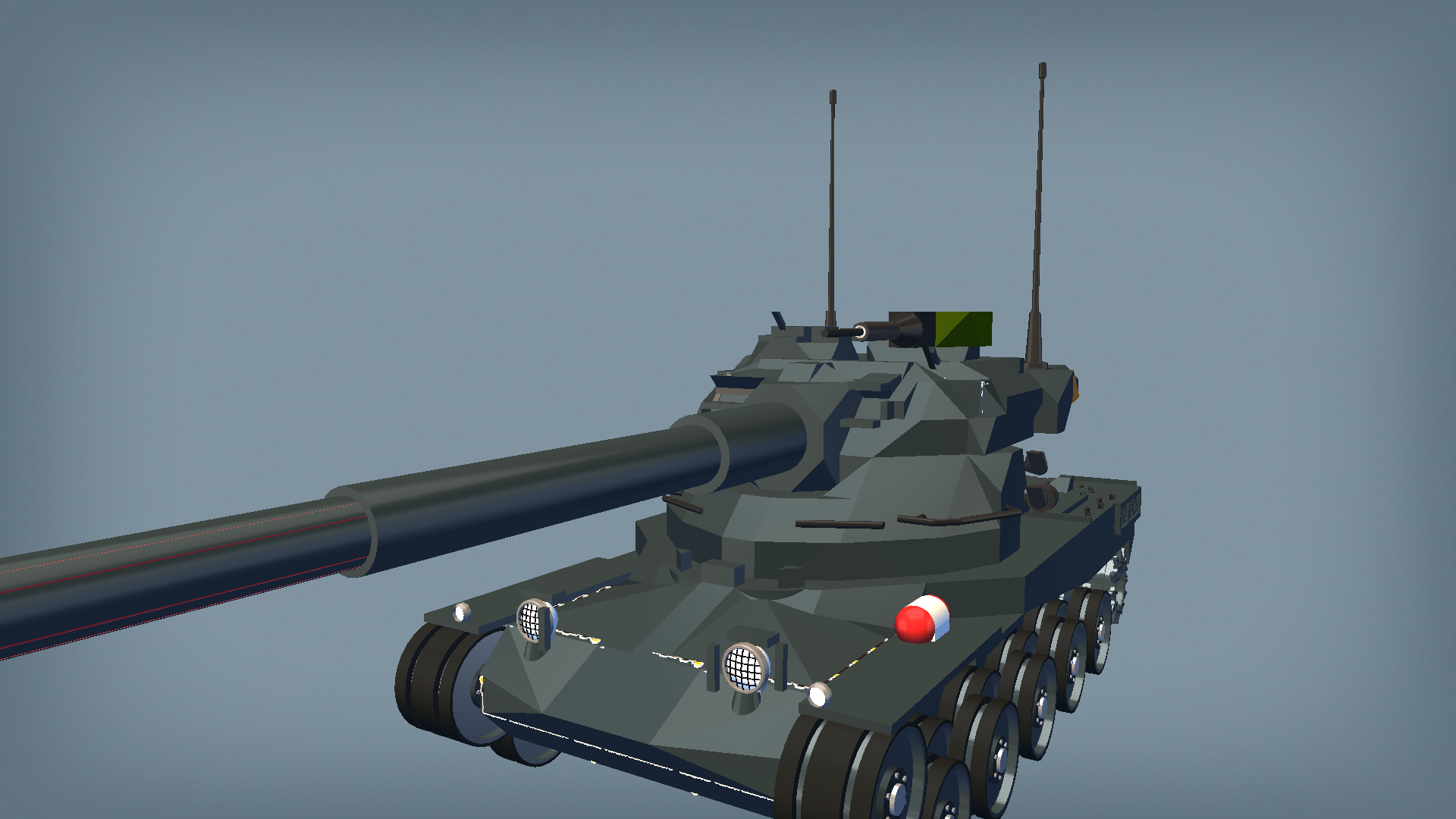 AMX50-120 重装型  120mm线膛炮 20mm机炮