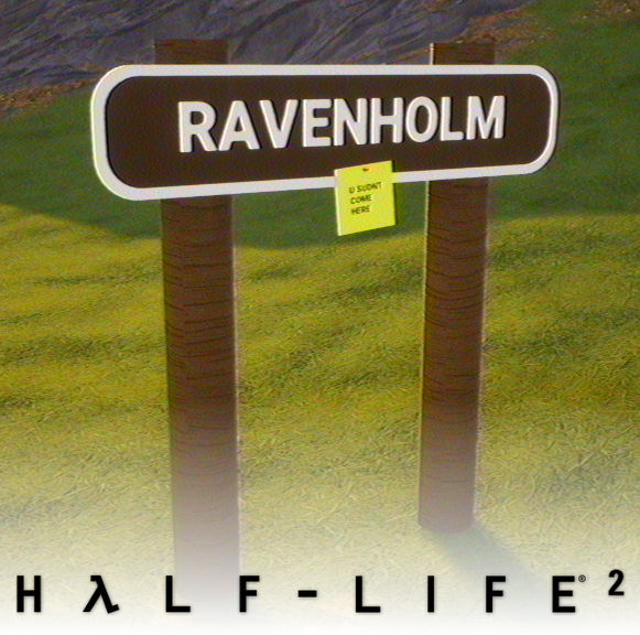 Ravenholm sign