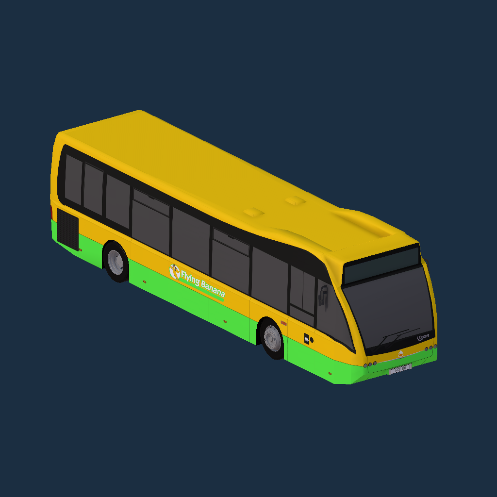 Optare Versa Flying Banana NorBus preview