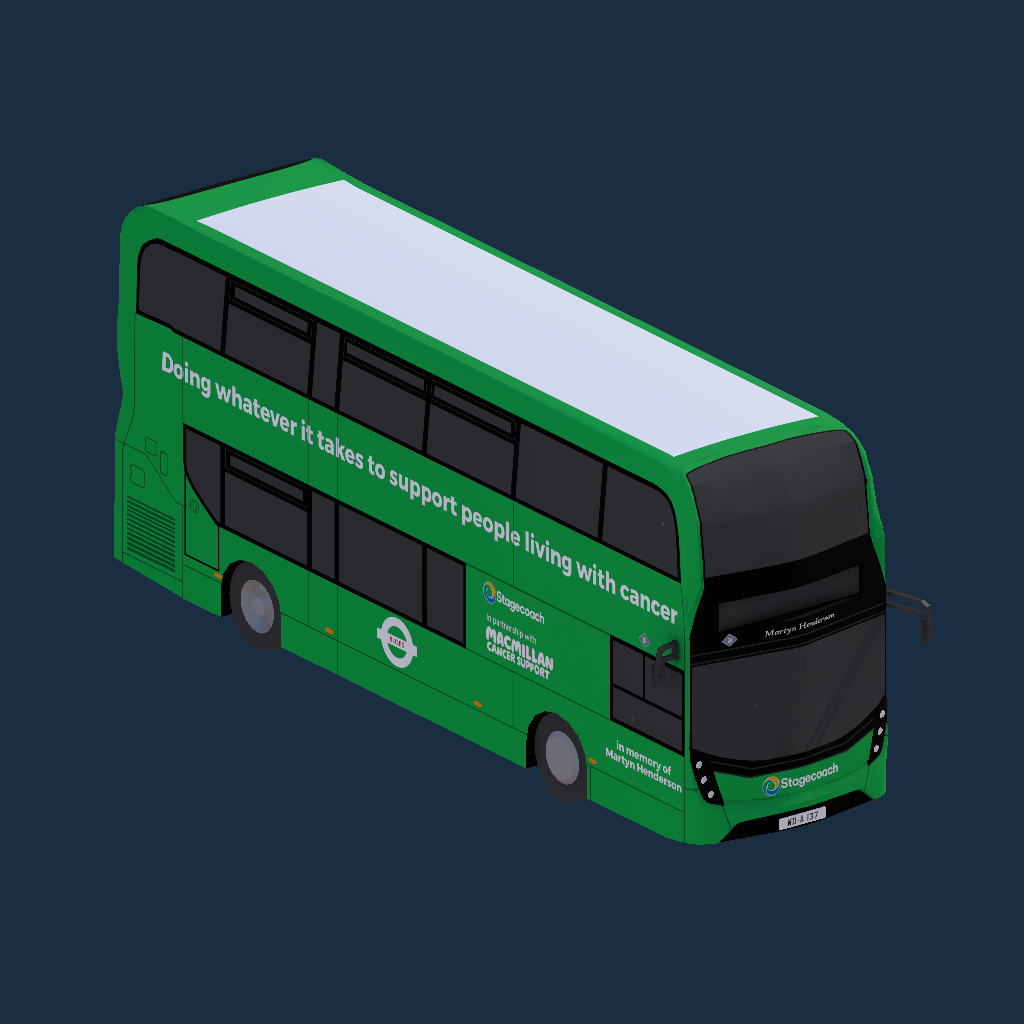 Enviro 400 MMC Stagecoach Macmillan Cancer Livery