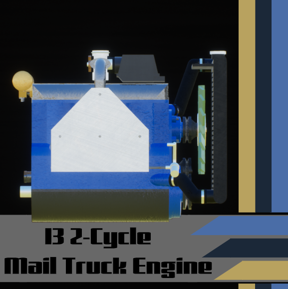 I3 2-Stroke Engine