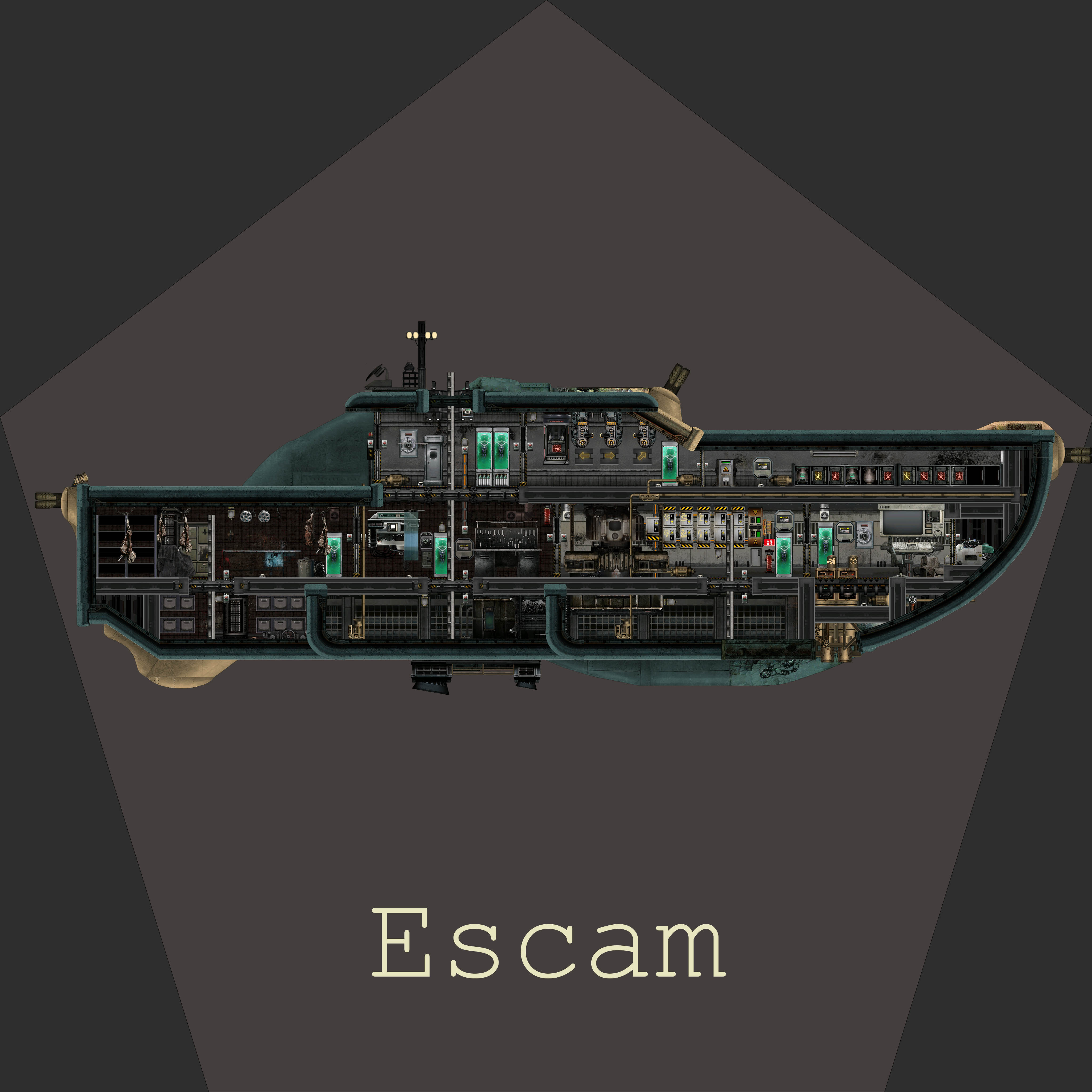 Escam - Crawlers hunter – Barotrauma Mod