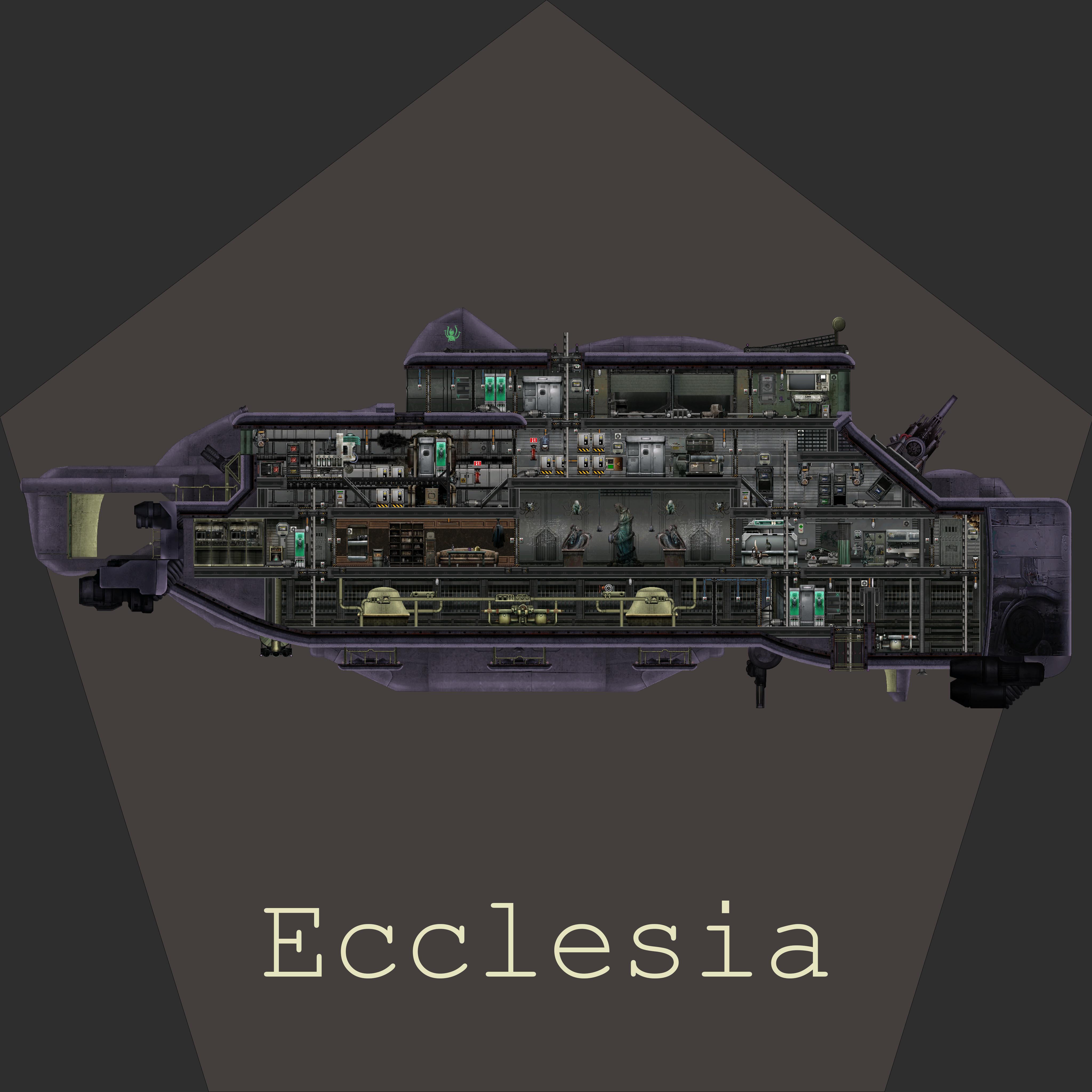 Ecclesia - Husk Church submarine